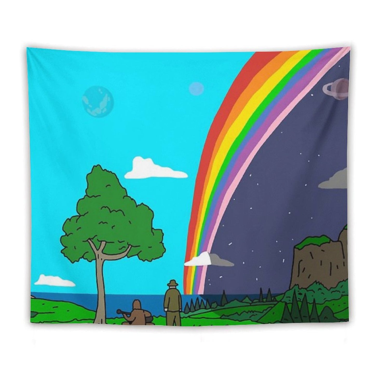 Big Lez Show Landscape Tapestry