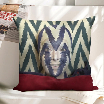 I'm A Chair Beech Linen Throw Pillow Cover