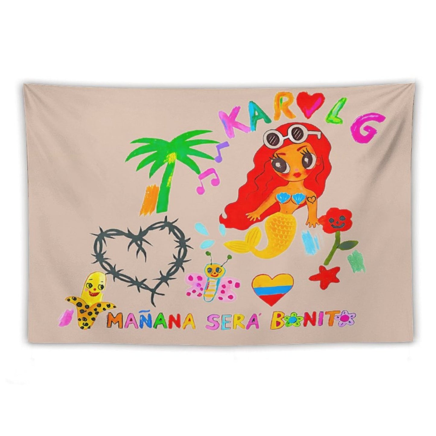 Manana Sera Bonito Merch Tapestry