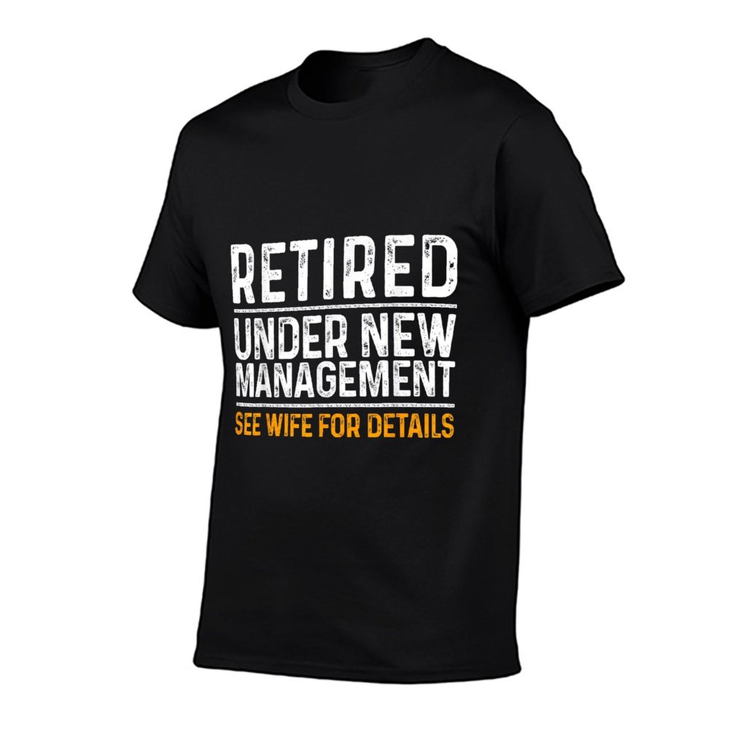 Funny Retirement Party Men&#39;s - Dad Humor, Classic Fit, - Black T-Shirt