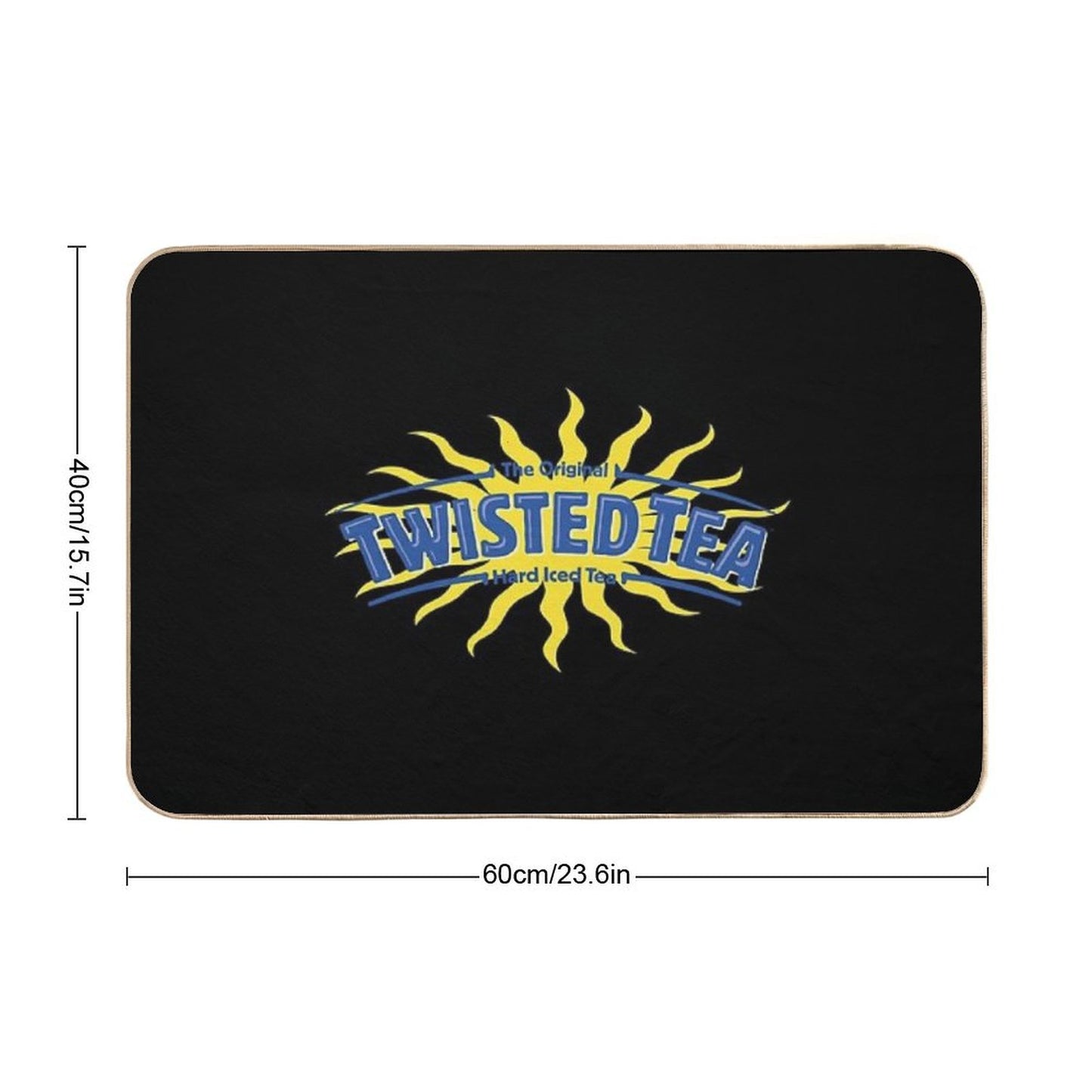 Twisted Tea Drink Bath Mat