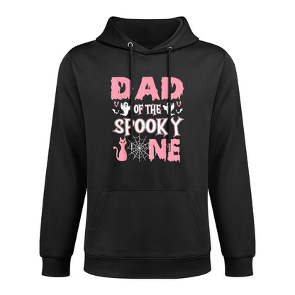 Dad Halloween 1st Birthday Dad of The Spooky One Girl Easy Care Hoodie