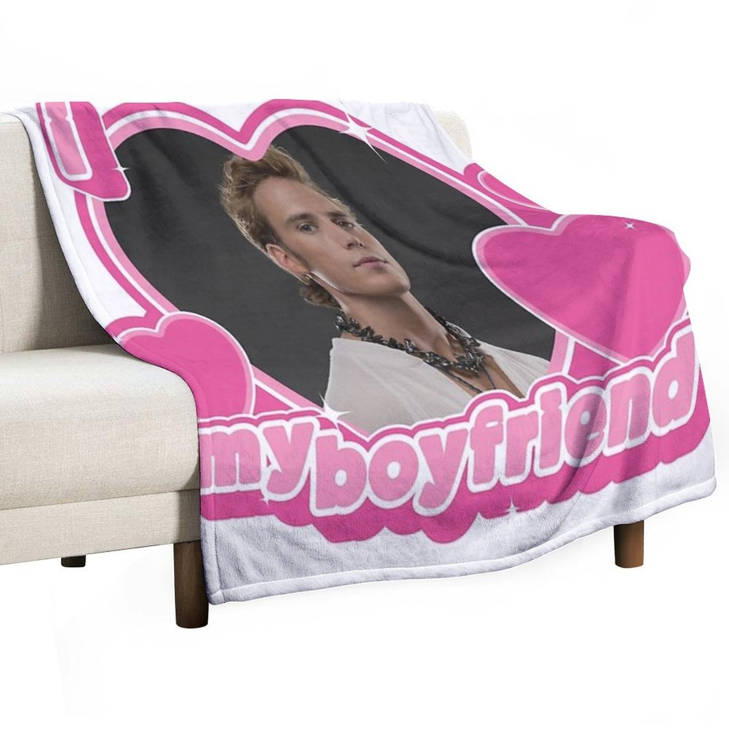 Finnick Boyfriend Throw Blanket