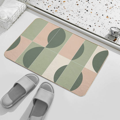 Garden Tiles 02 Bath Mat