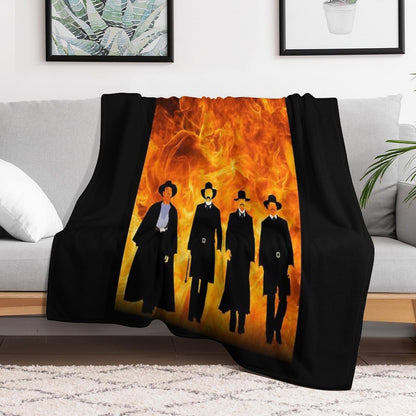 Tombstone FIRE Throw Blanket