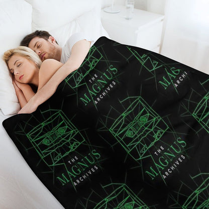 [Transparent] The Magnus Archives Logo (Season 5) Throw Blanket