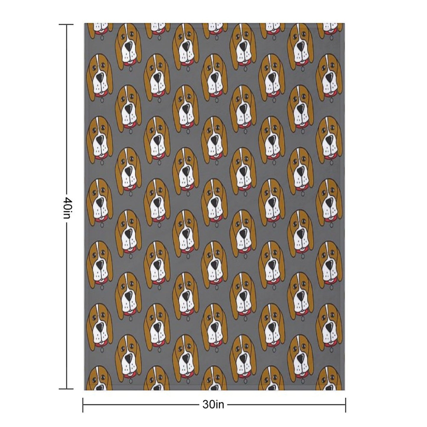 Beagle Rescue Victoria Merch! Throw Blanket