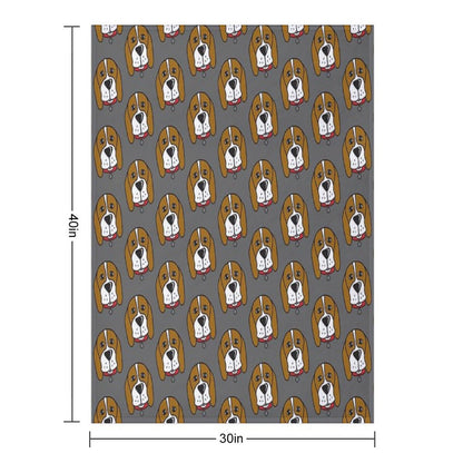 Beagle Rescue Victoria Merch! Throw Blanket