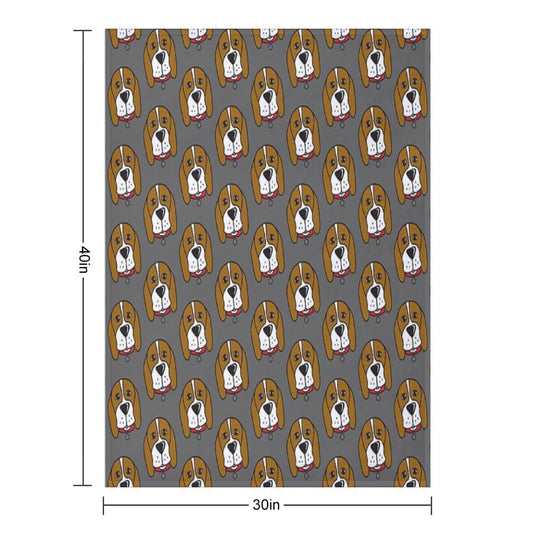 Beagle Rescue Victoria Merch! Throw Blanket