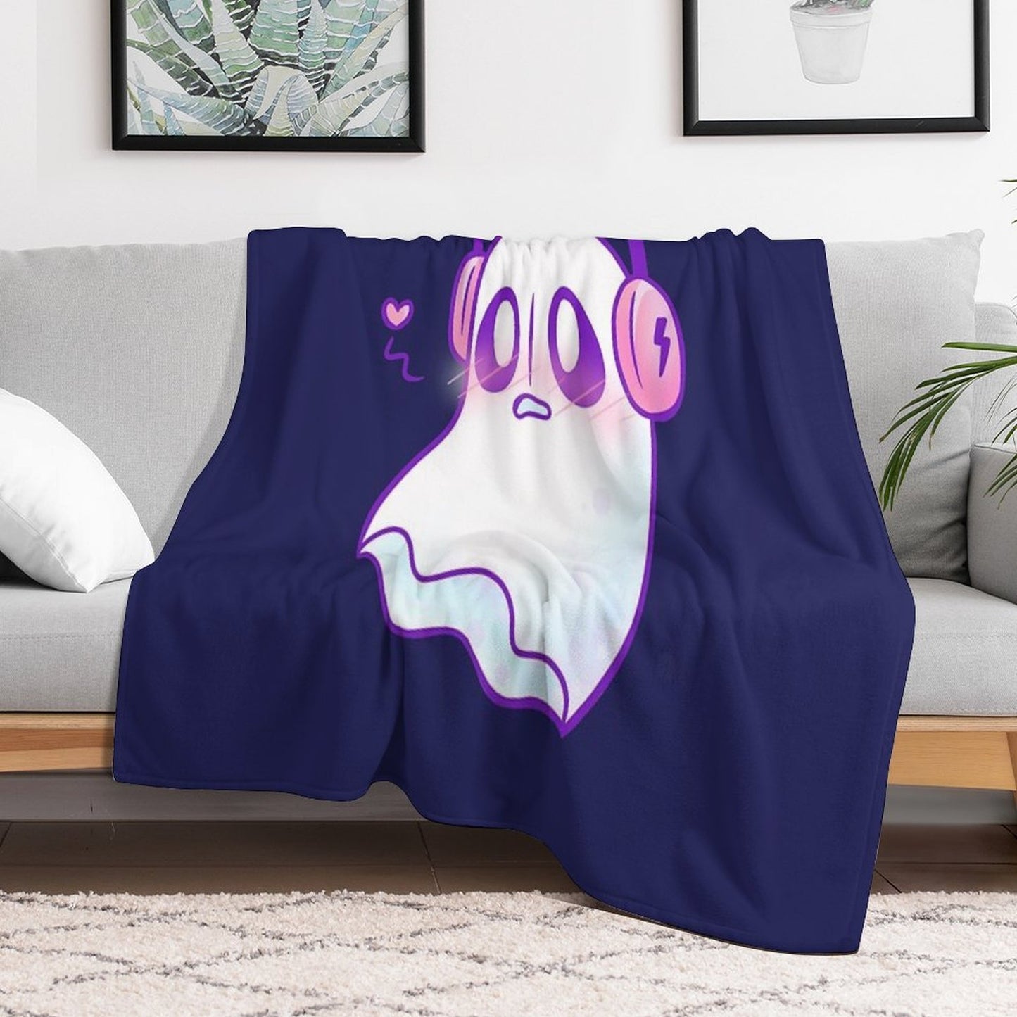 Bloookie Throw Blanket