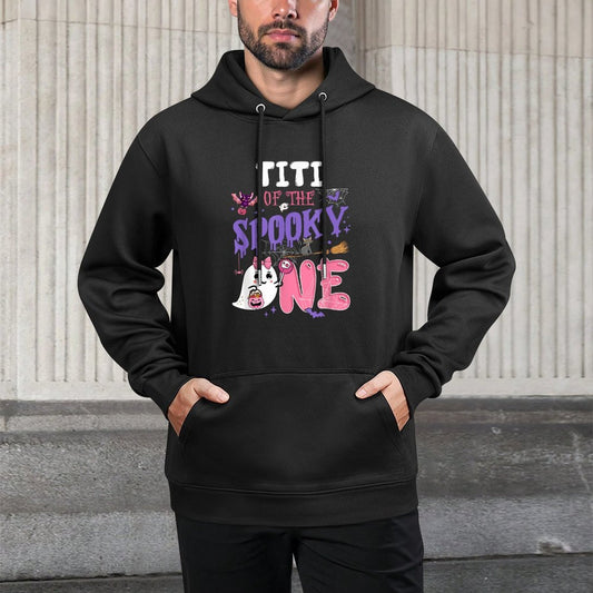 Titi Of The Spooky One 1St Birthday Girl Halloween Ghost Customizable Surface Hoodie