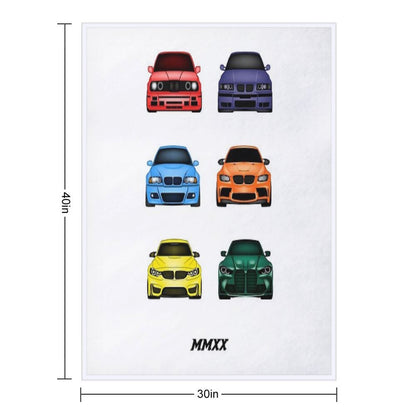 Generations Official Colors Throw Blanket