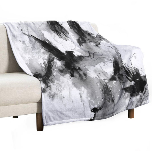 Ravens Throw Blanket