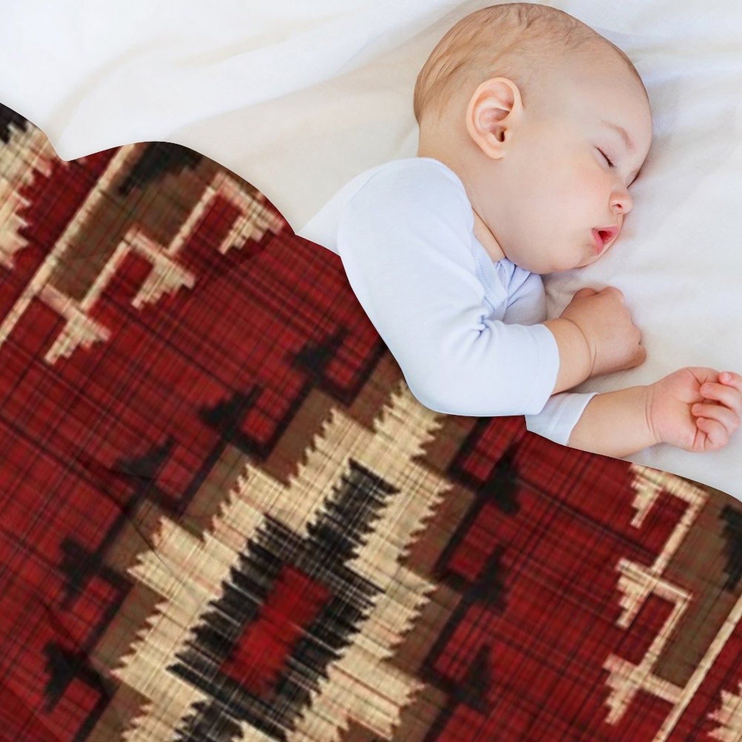 Navajo PATTERNS TRIBAL ETHNIC Throw Blanket