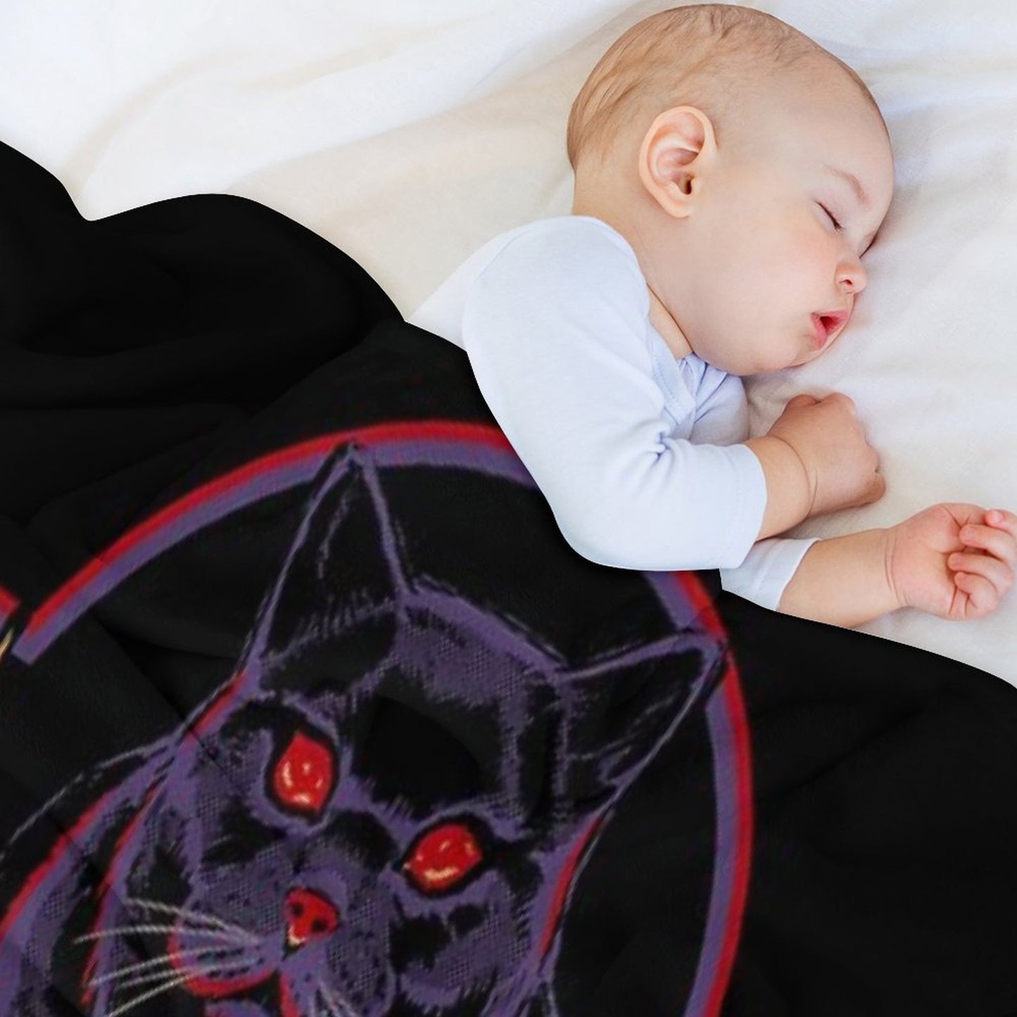 Lucipurr Throw Blanket