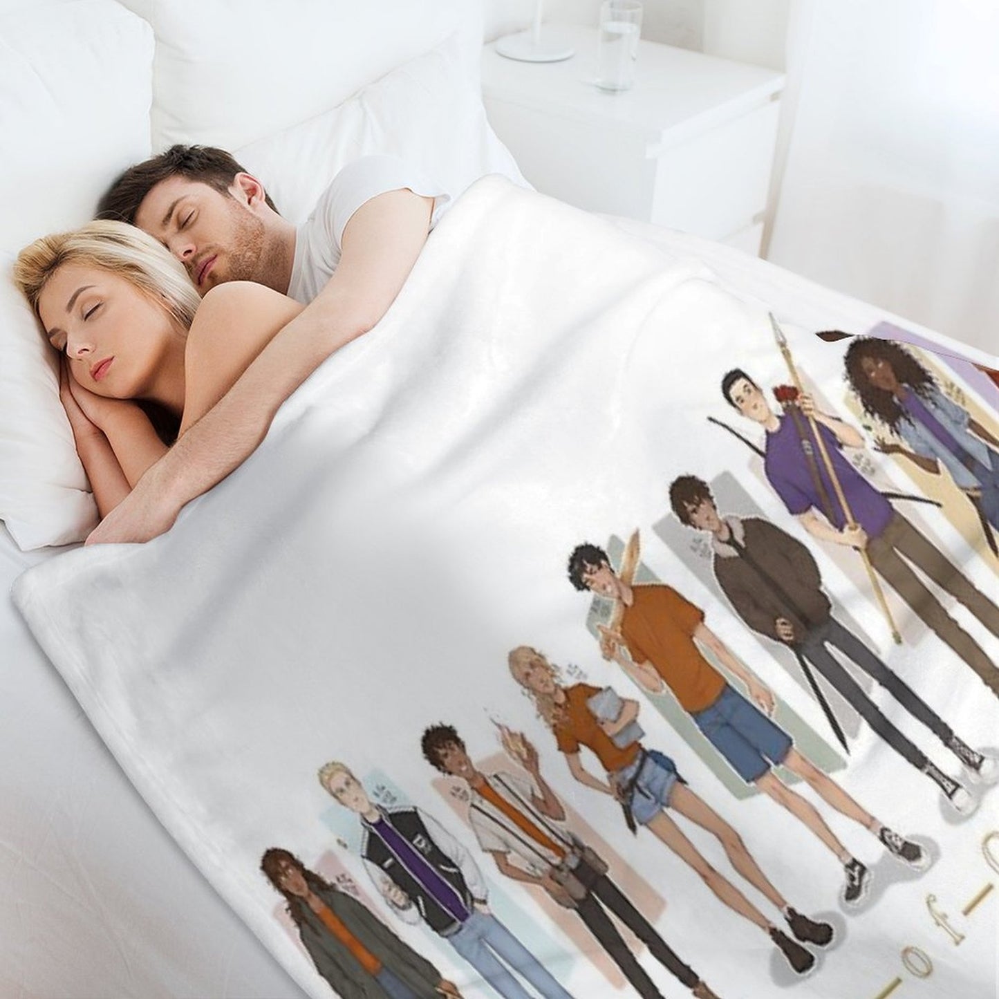 Heroes of Olympus Throw Blanket