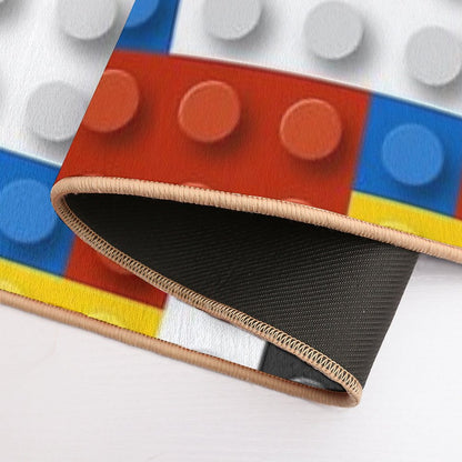 Mondrian Blocks De Stijl Modern Art Bath Mat