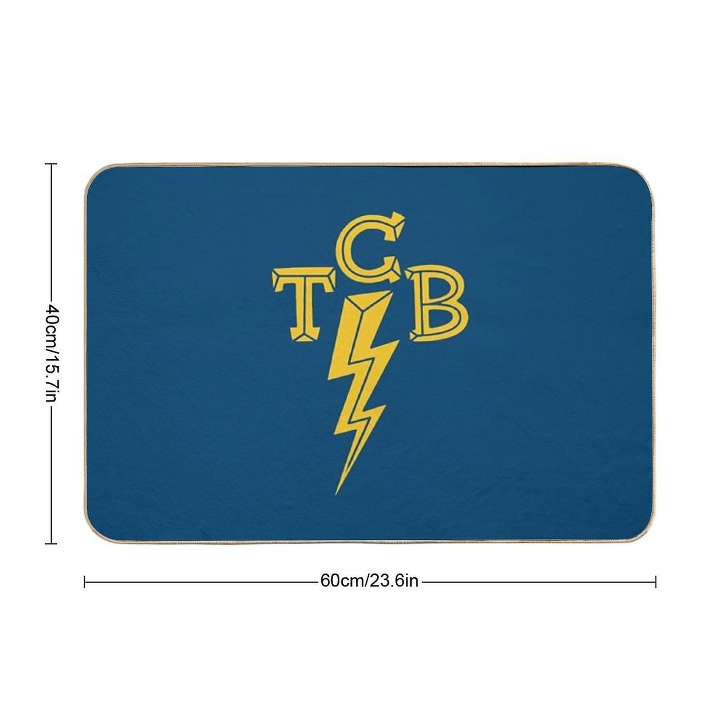Elvis - The King of Rock N Roll TCB Bath Mat