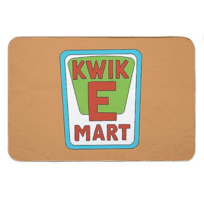 Kwik E Mart Simpsons Logo Bath Mat