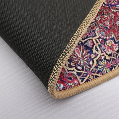 Kashan Central Persian Silk Rug Print Bath Mat