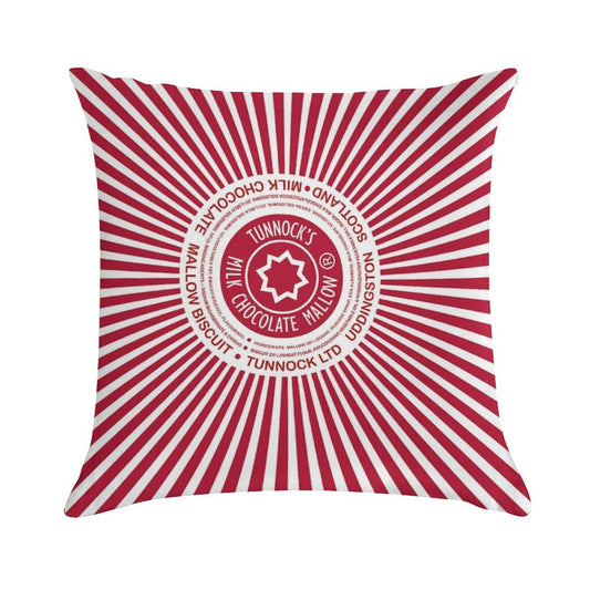 Tunnock's Teacakes Soft High-Density Material Throw Pillow
