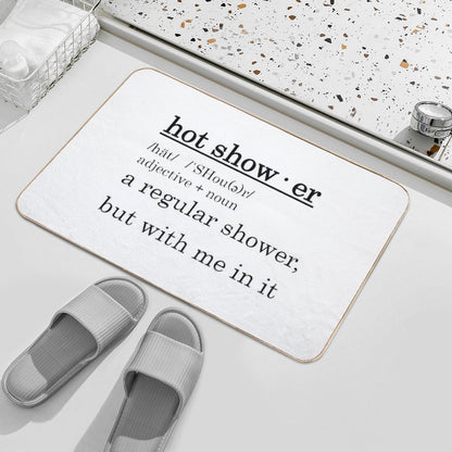 Hot Shower Curtain Bath Mat