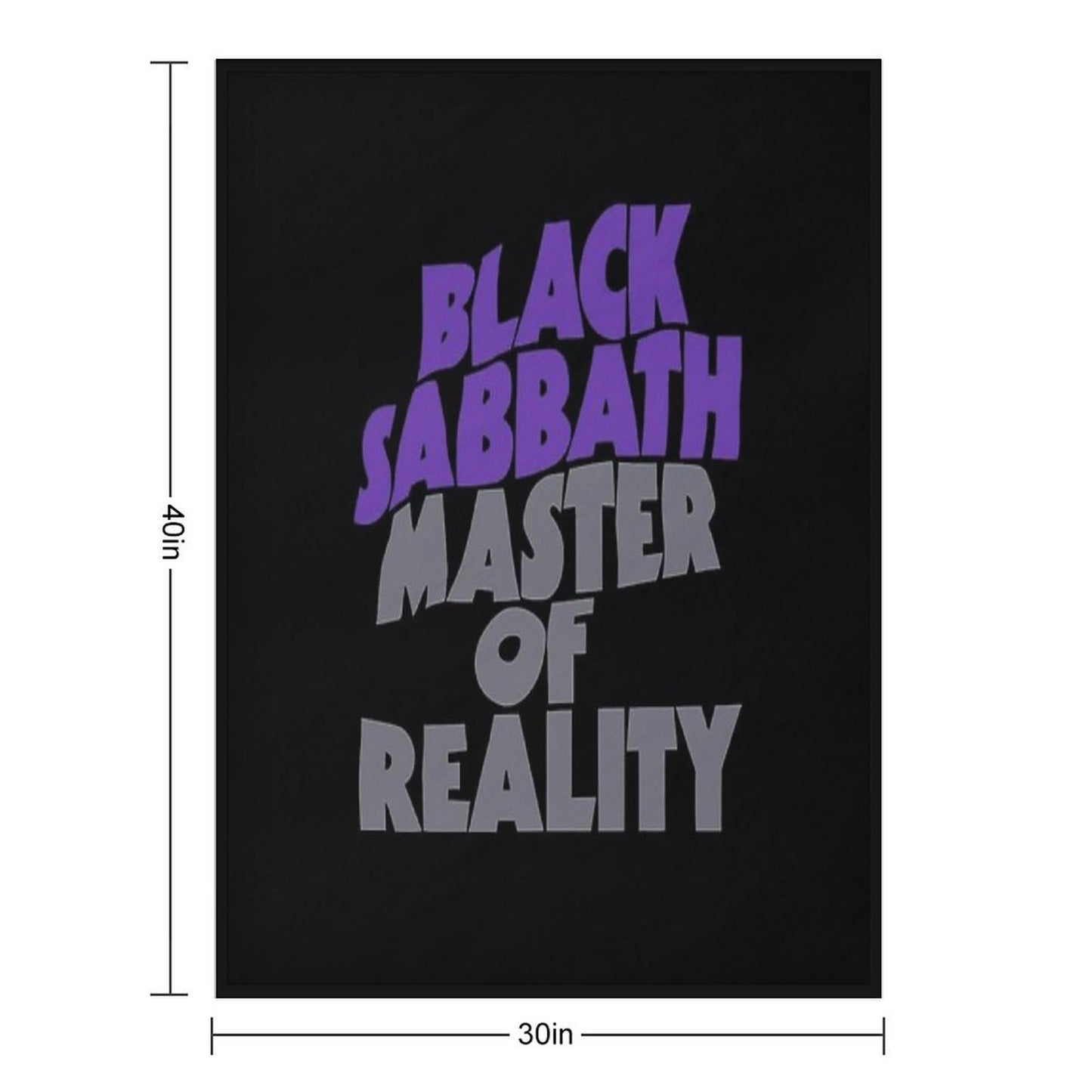 Metalhead Throw Blanket