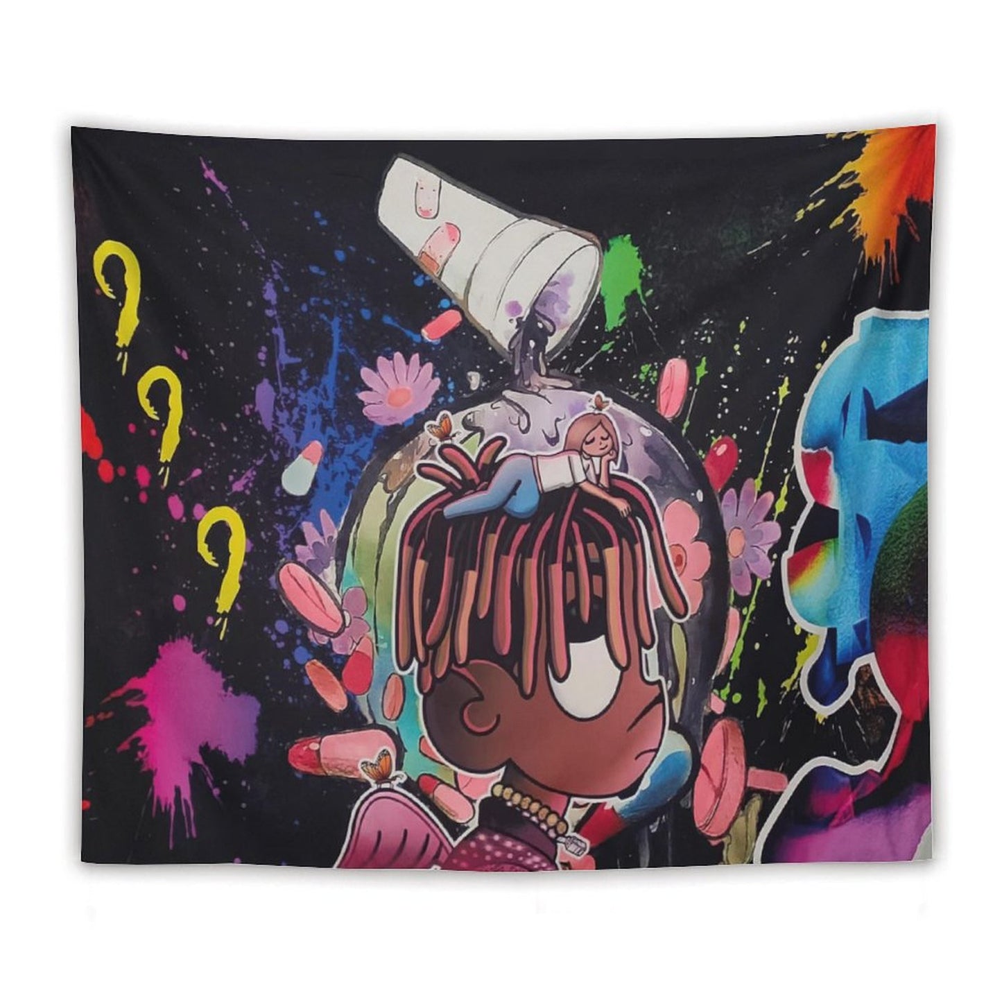 Music Rap Star Tapestry
