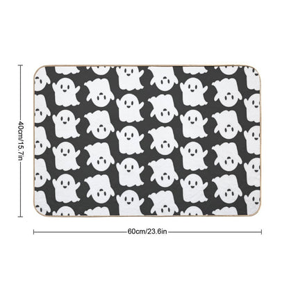 Cute Ghosts Bath Mat
