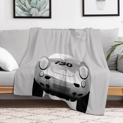 James Dean's Spyder 550 Throw Blanket