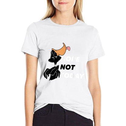 Looney Tunes Daffy Duck Nope Not Today  Relaxed-fit T-Shirt