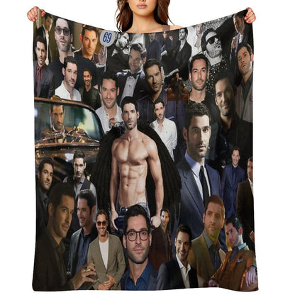 Tom Ellis Throw Blanket