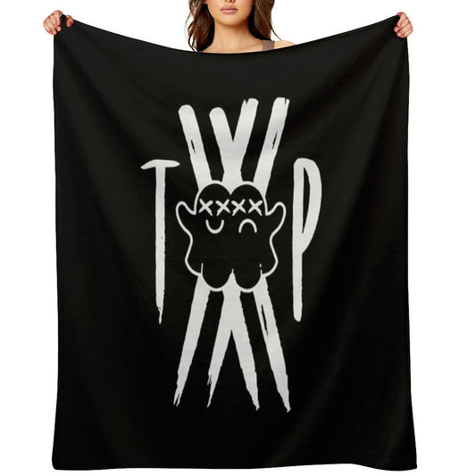 Twin Paranormal Merch Ghost Gang Throw Blanket