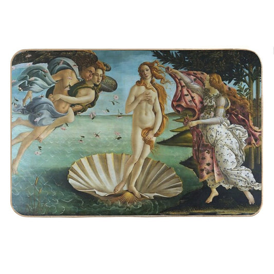 The Birth of Venus by Sandro Botticelli Bath Mat