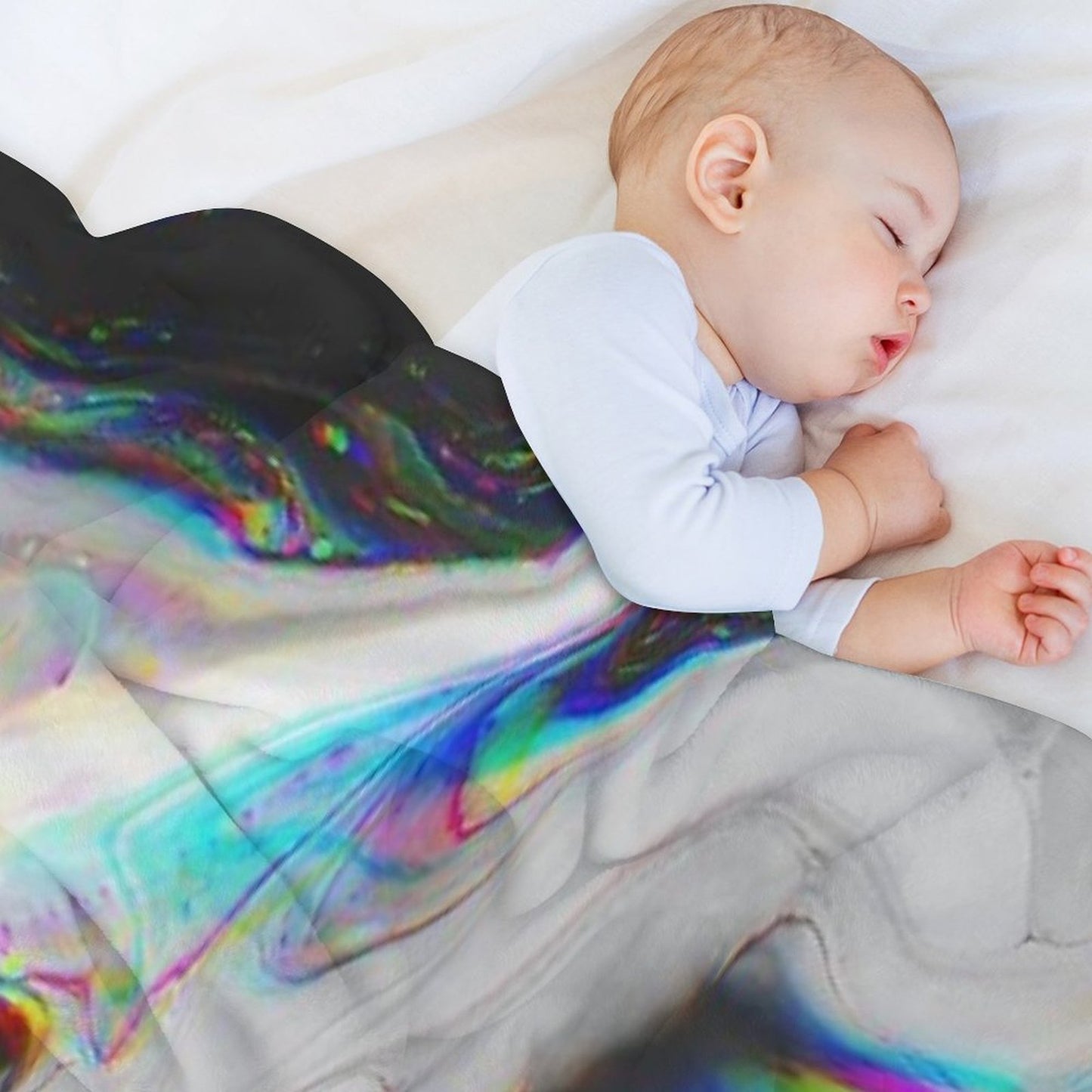 CONFUSION IN HER EYES THAT SAYS IT ALL Throw Blanket