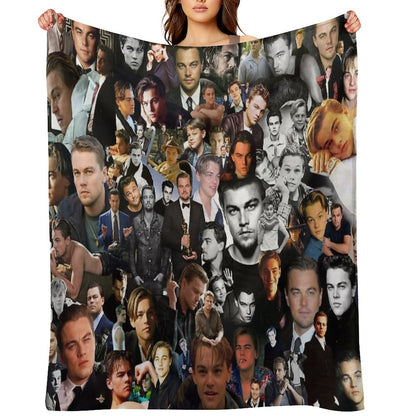Leo DiCaprio Throw Blanket