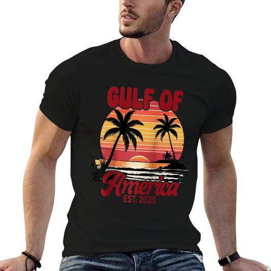 Gulf Of US America Est. 2025 Raglan Baseball T-Shirt
