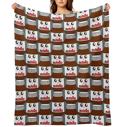 Nutella Throw Blanket