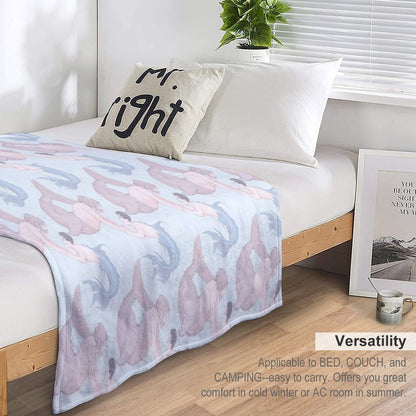 Hankcon Mermay Throw Blanket