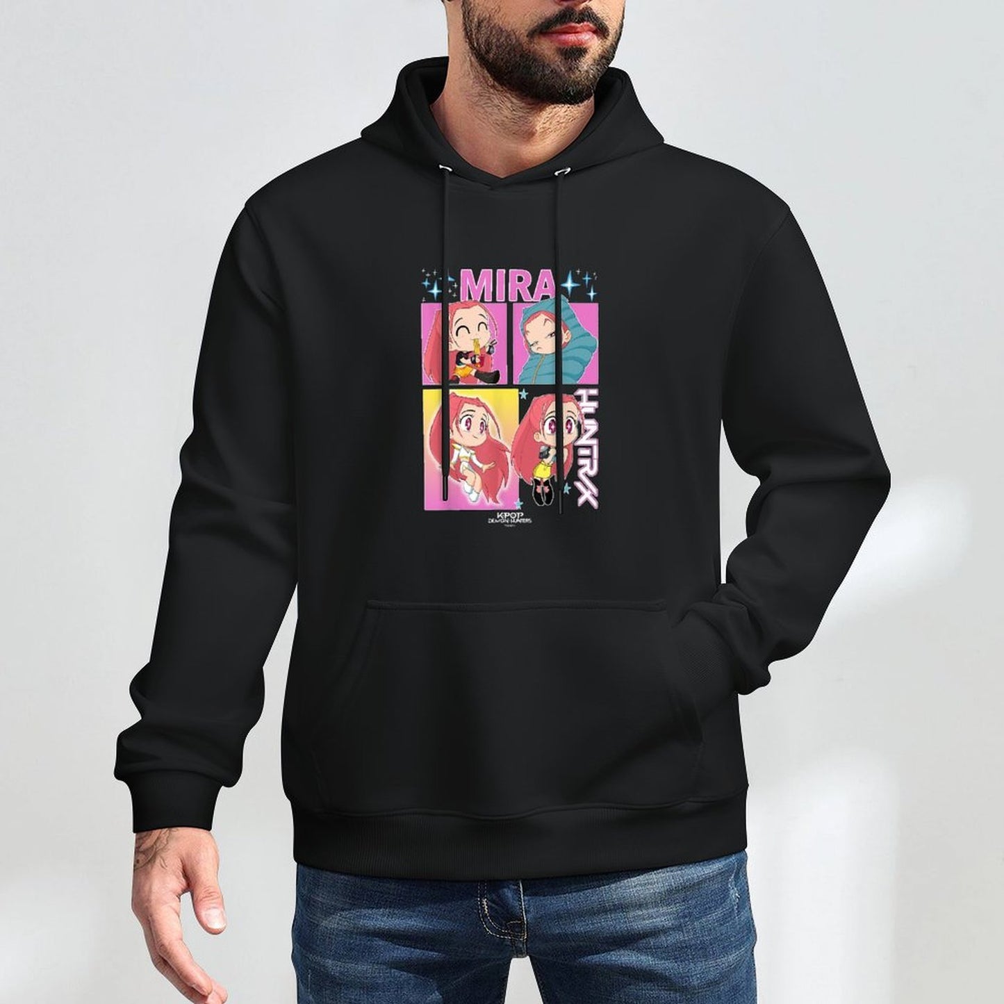 KPop Demon Hunters Mira Officially Licensed Shrink-Resistant Hoodie