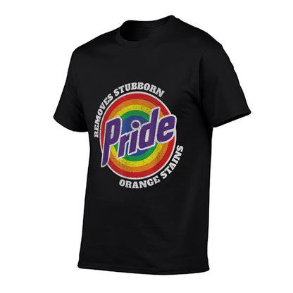 Resist Trump Remove Stubborn Orange Stains Pride Month LGBTQ  Trendy Pattern T-Shirt