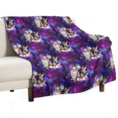 The Owl House Team Throw Blanket