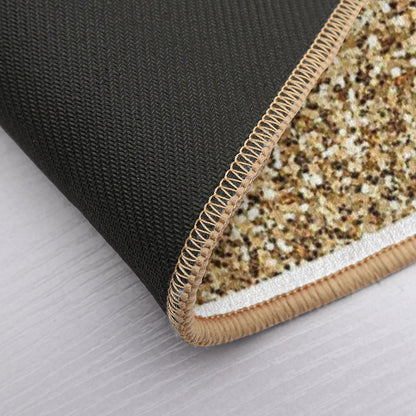 Photograph of Golden Glamour ONLY - Not Reflective Bath Mat