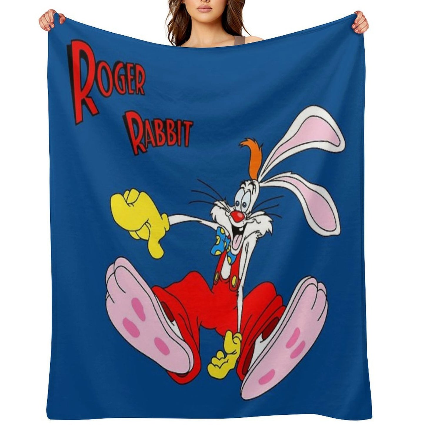 Roger Rabbit I Throw Blanket