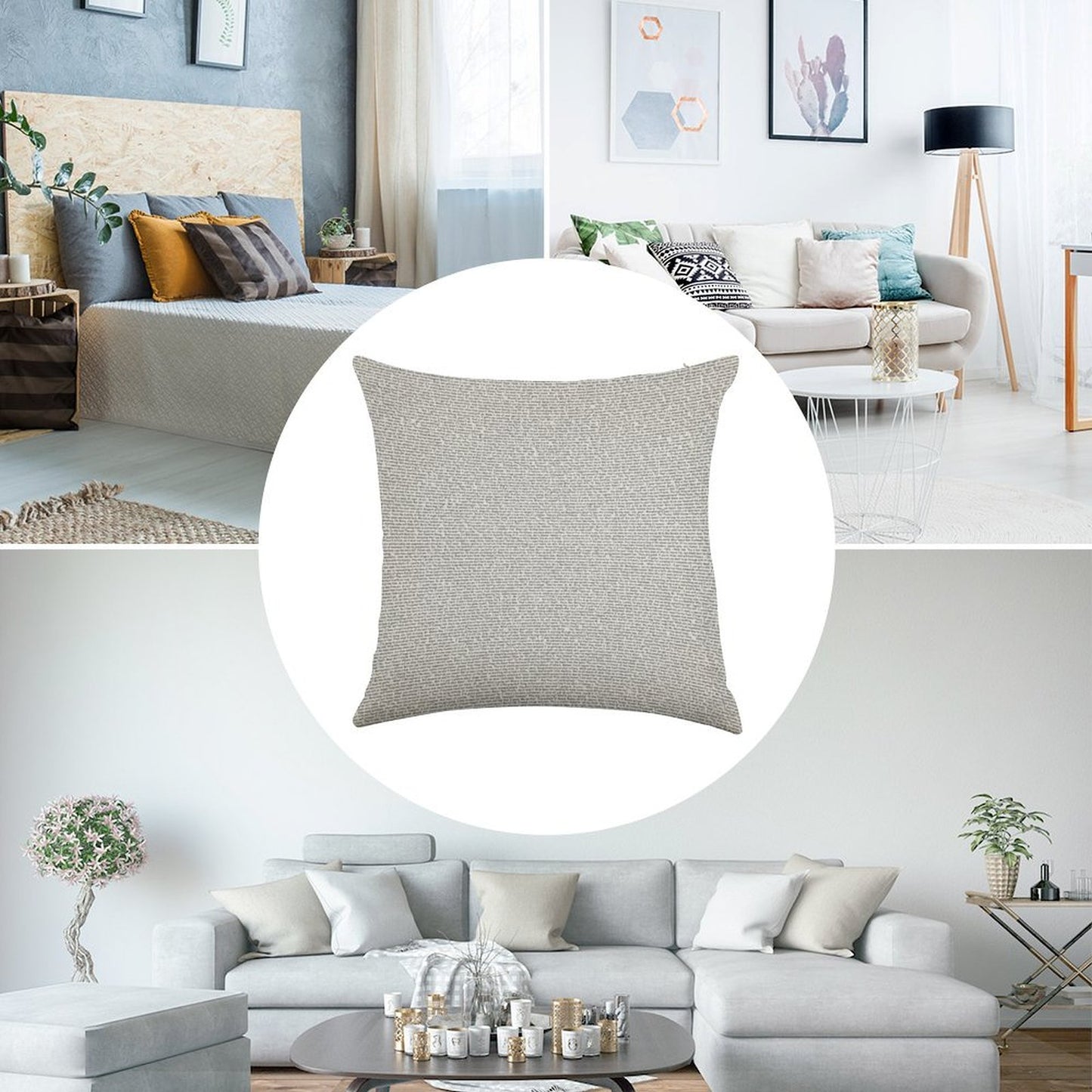 The Entire Bee Movie Script Linen Throw Pillow Cover