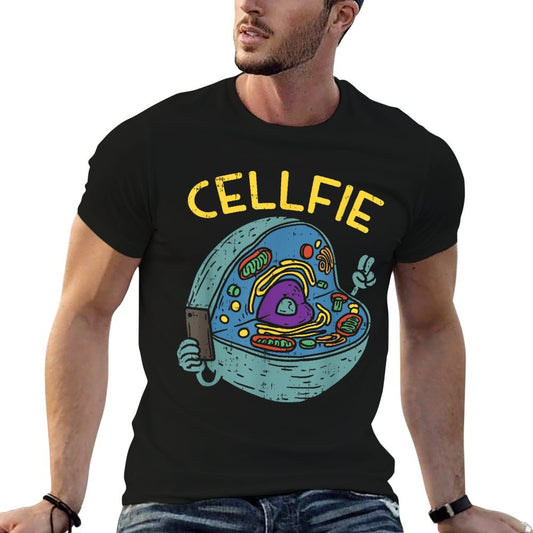 Cell Fie Funny Science Biology Teacher T Shirt T-Shirt