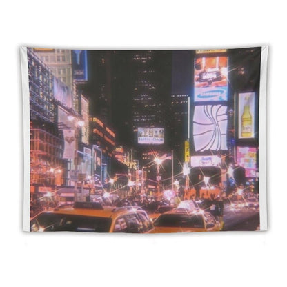 Times Square NYC Tapestry