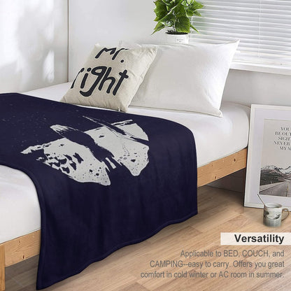 Lonely Space Throw Blanket