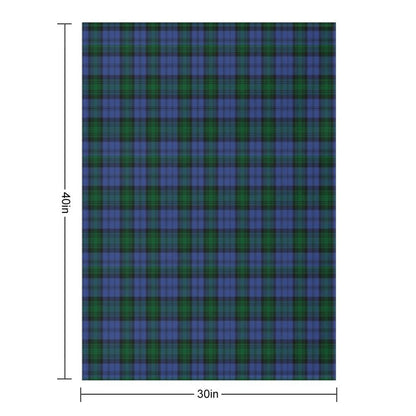 Kerr Clan Hunting Tartan Throw Blanket
