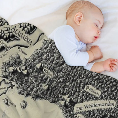 Eragon Elvish Greeting Throw Blanket